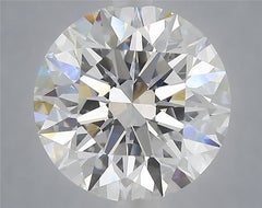 4.05 ct F Colour VVS2 Clarity Round Shape Lab Grown Diamond