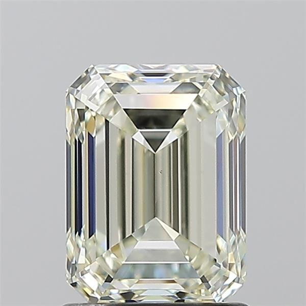 1.51 ct K Colour VVS2 Clarity Emerald Shape Natural Diamond