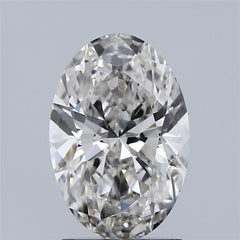 1.56 ct H Colour VVS2 Clarity Oval Shape Lab Grown Diamond