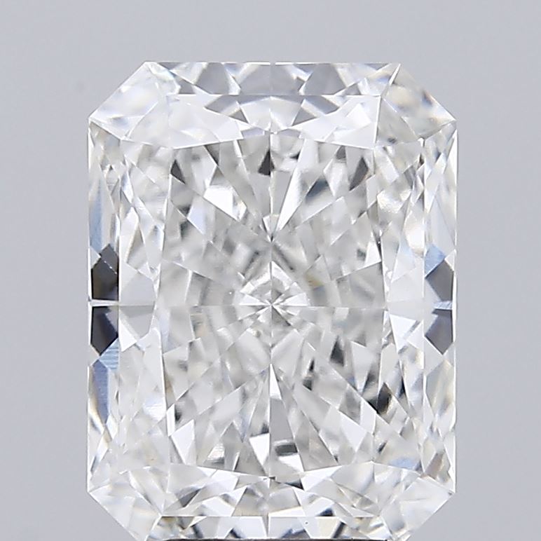 3.04 ct F Colour VVS2 Clarity Radiant Shape Lab Grown Diamond