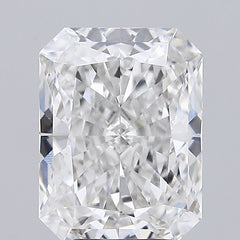 3.04 ct F Colour VVS2 Clarity Radiant Shape Lab Grown Diamond