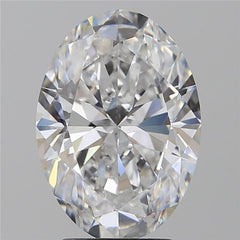 3.01 ct D Colour VS2 Clarity Oval Shape Lab Grown Diamond
