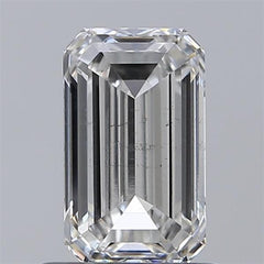 1.0 ct F Colour SI1 Clarity Emerald Shape Lab Grown Diamond