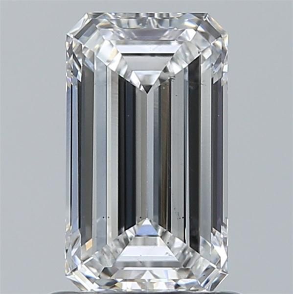 1.02 ct E Colour SI1 Clarity Emerald Shape Lab Grown Diamond