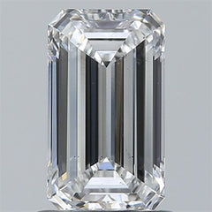 1.02 ct E Colour SI1 Clarity Emerald Shape Lab Grown Diamond