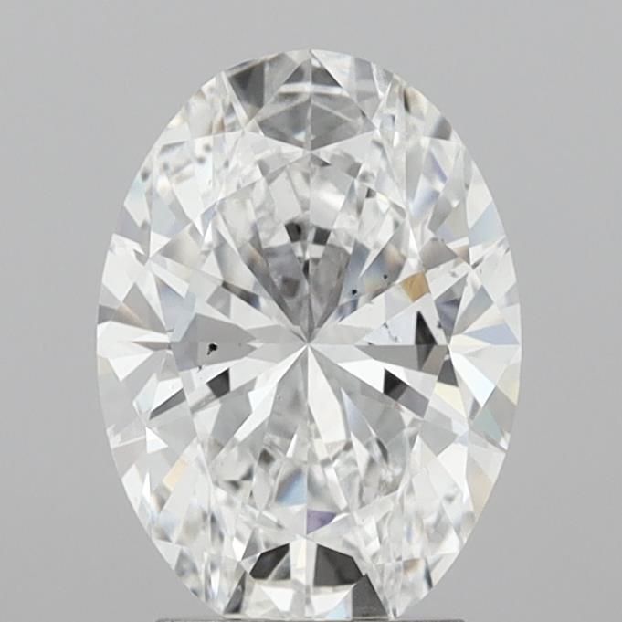 3.01 ct E Colour SI1 Clarity Oval Shape Lab Grown Diamond