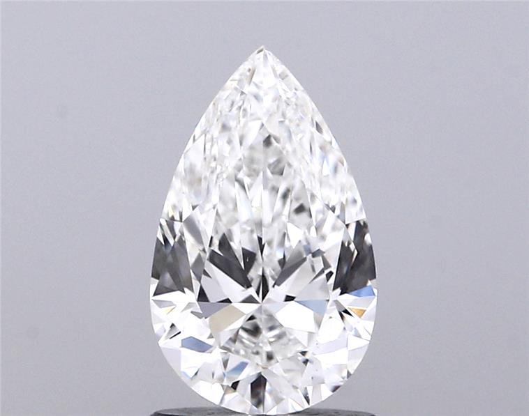 1.58 ct E Colour VVS2 Clarity Pear Shape Lab Grown Diamond