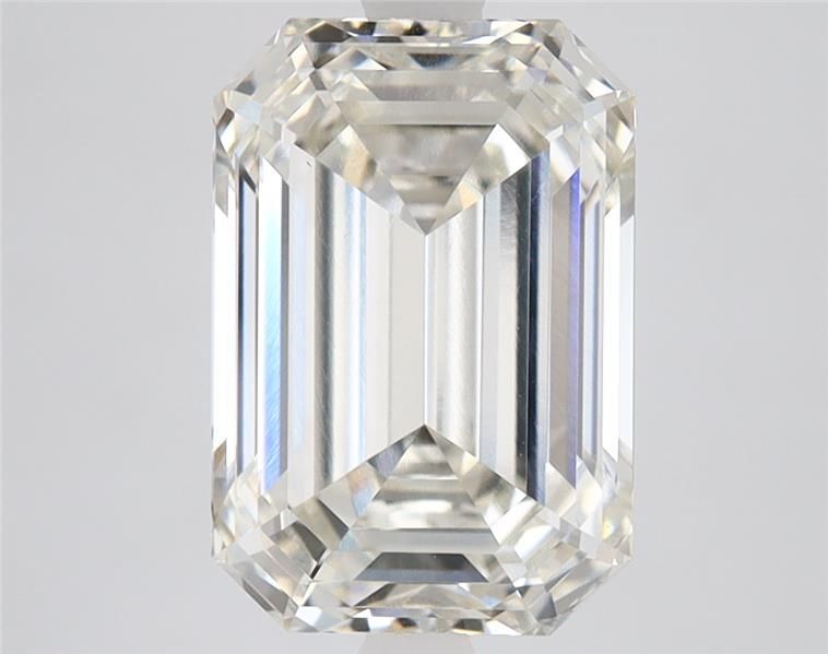 4.01 ct I Colour VVS2 Clarity Emerald Shape Lab Grown Diamond