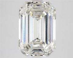 4.01 ct I Colour VVS2 Clarity Emerald Shape Lab Grown Diamond