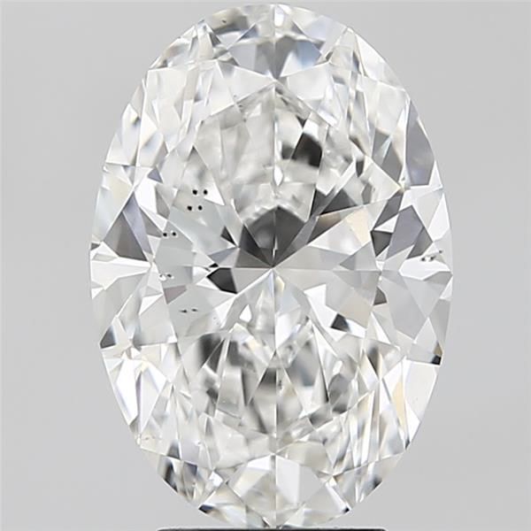 4.01 ct F Colour SI1 Clarity Oval Shape Lab Grown Diamond