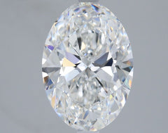 4.04 ct E Colour VVS2 Clarity Oval Shape Lab Grown Diamond