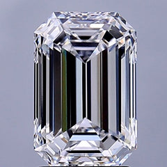 2.31 ct D Colour VS1 Clarity Emerald Shape Lab Grown Diamond