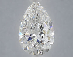 1.6 ct E Colour VVS2 Clarity Pear Shape Lab Grown Diamond