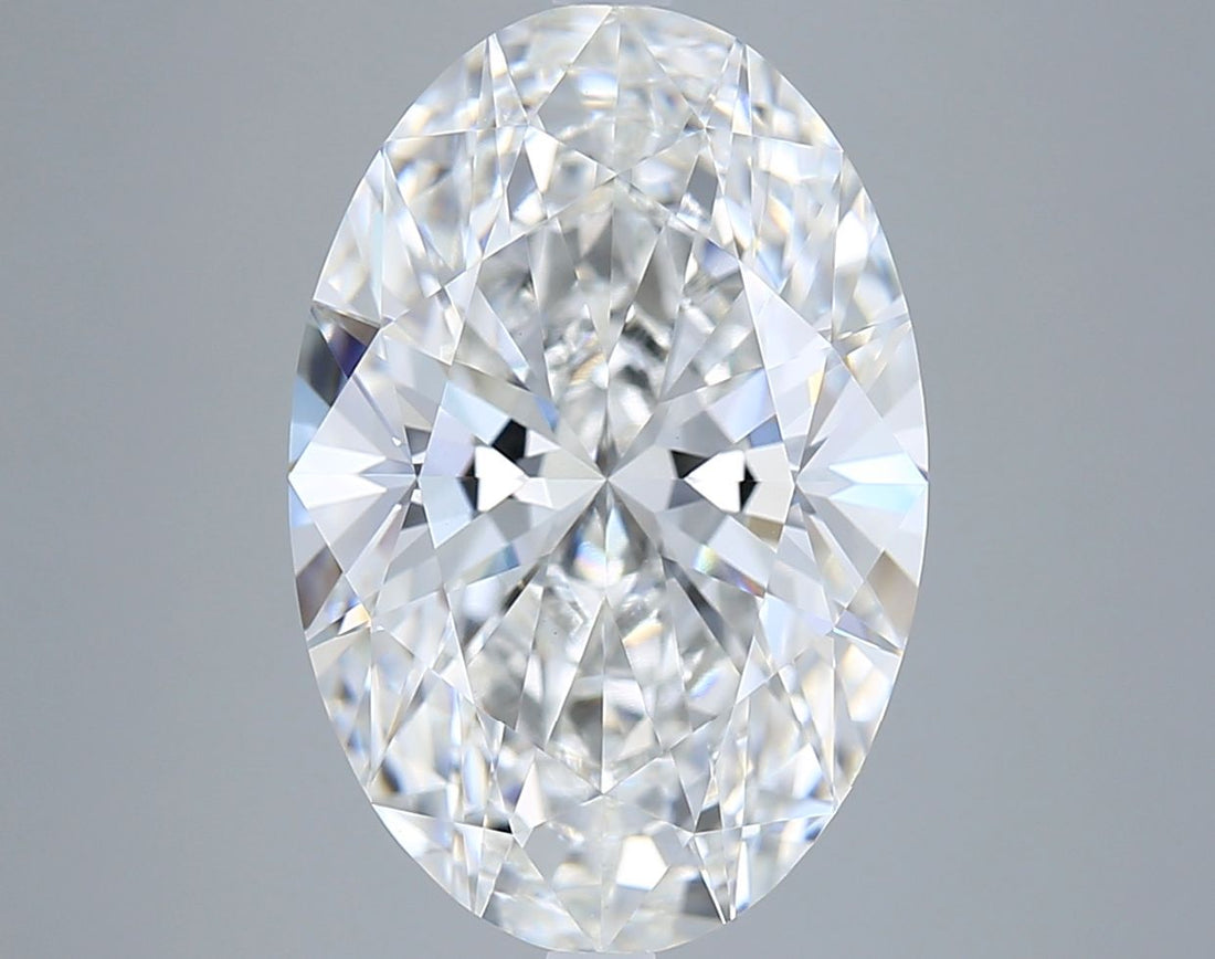 7.04 ct E Colour VVS2 Clarity Oval Shape Lab Grown Diamond