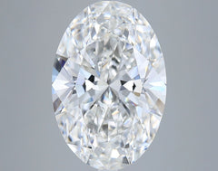 7.04 ct E Colour VVS2 Clarity Oval Shape Lab Grown Diamond