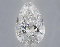 1.02 ct D Colour VVS2 Clarity Pear Shape Lab Grown Diamond