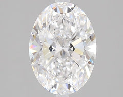 2.02 ct D Colour VVS2 Clarity Oval Shape Lab Grown Diamond