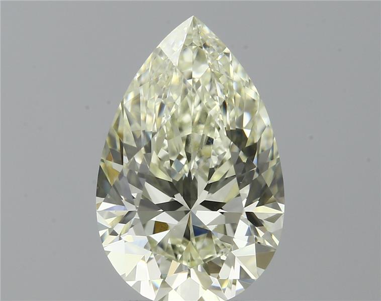 1.57 ct K Colour VVS2 Clarity Pear Shape Natural Diamond