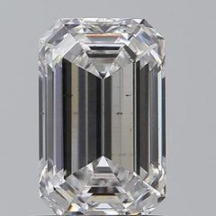 1.08 ct E Colour SI1 Clarity Emerald Shape Lab Grown Diamond