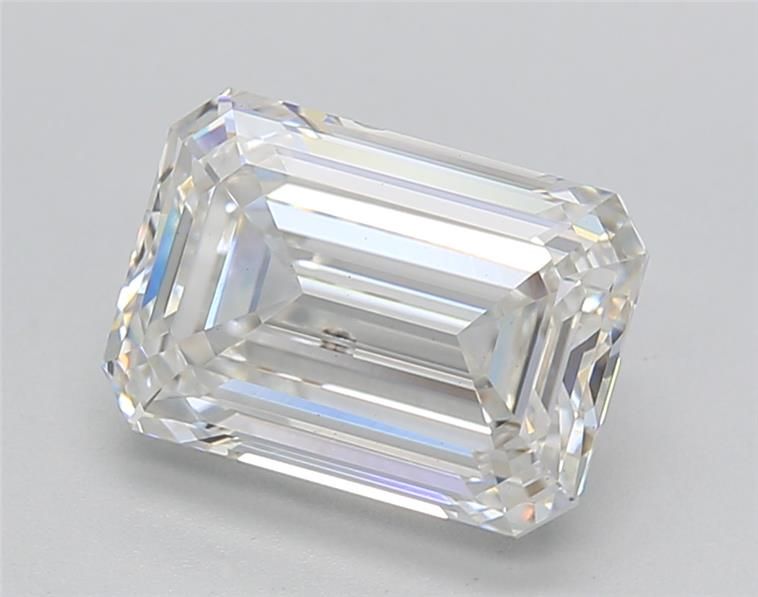2.91 ct G Colour SI1 Clarity Emerald Shape Lab Grown Diamond