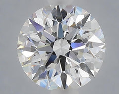 1.51 ct D Colour VVS2 Clarity Round Shape Lab Grown Diamond
