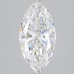 3.06 ct D Colour SI1 Clarity Marquise Shape Lab Grown Diamond