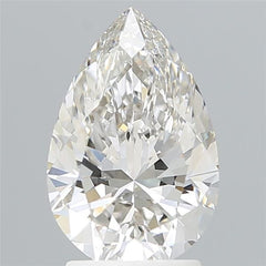 2.36 ct G Colour VVS2 Clarity Pear Shape Lab Grown Diamond