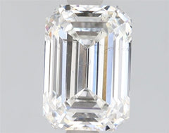 1.5 ct F Colour SI1 Clarity Emerald Shape Lab Grown Diamond