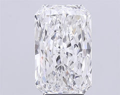 5.01 ct F Colour VVS2 Clarity Radiant Shape Lab Grown Diamond