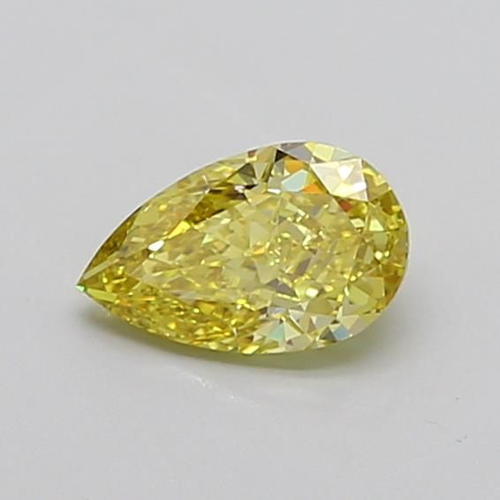 1.05 ct  Colour VVS2 Clarity Pear Shape Coloured Lab Grown Diamond
