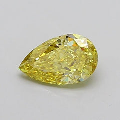 1.05 ct  Colour VVS2 Clarity Pear Shape Coloured Lab Grown Diamond