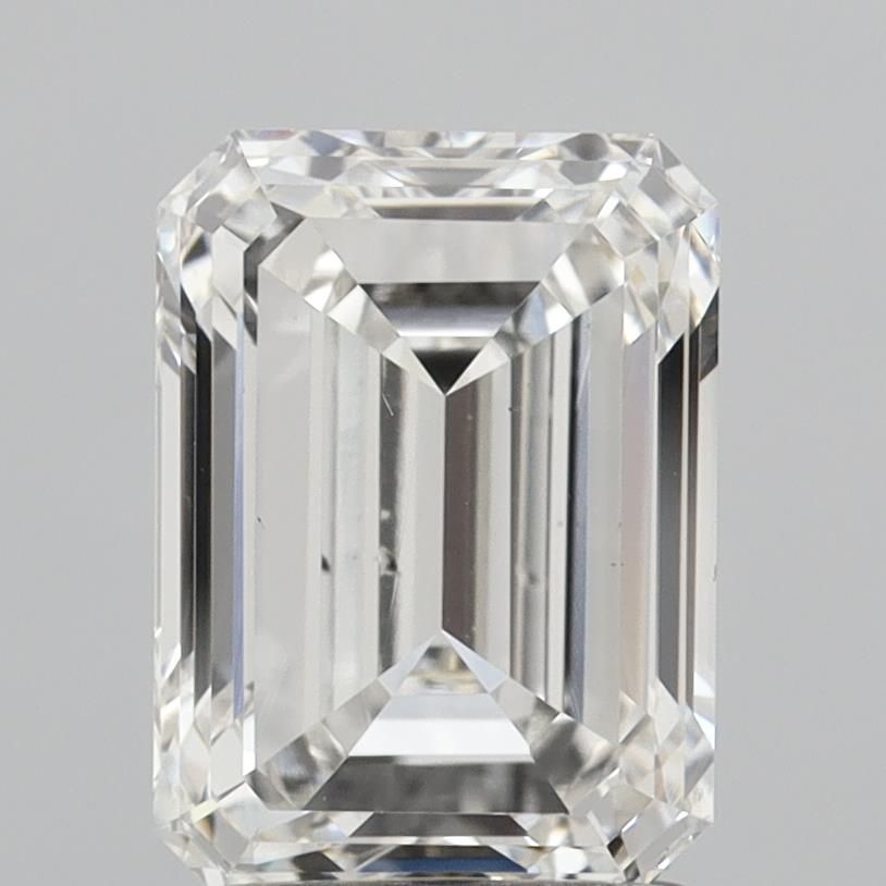 2.0 ct G Colour VVS2 Clarity Emerald Shape Lab Grown Diamond