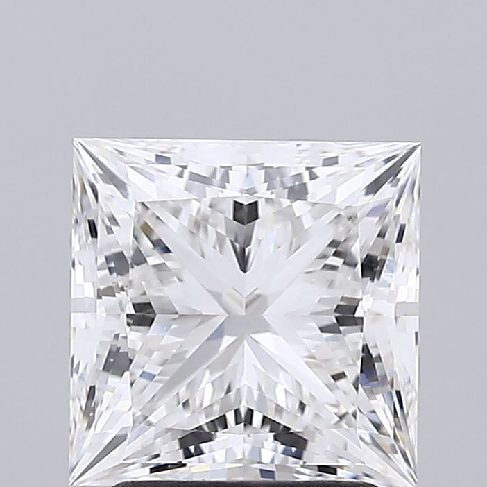 2.42 ct E Colour VVS2 Clarity Princess Shape Lab Grown Diamond