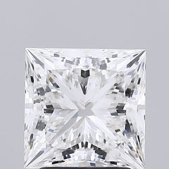 2.42 ct E Colour VVS2 Clarity Princess Shape Lab Grown Diamond