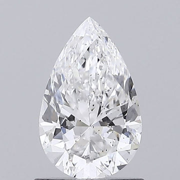 1.0 ct D Colour SI1 Clarity Pear Shape Lab Grown Diamond