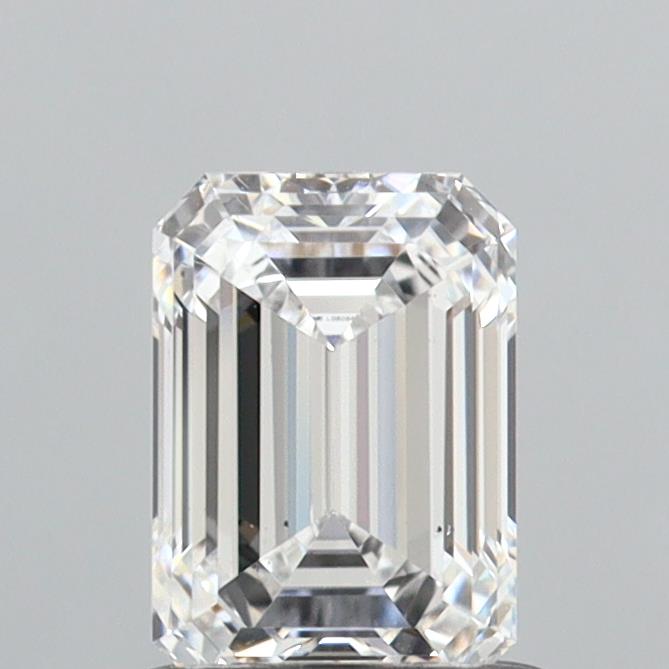 1.01 ct D Colour SI1 Clarity Emerald Shape Lab Grown Diamond