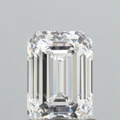 1.01 ct D Colour SI1 Clarity Emerald Shape Lab Grown Diamond