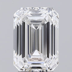 2.85 ct E Colour VVS2 Clarity Emerald Shape Lab Grown Diamond