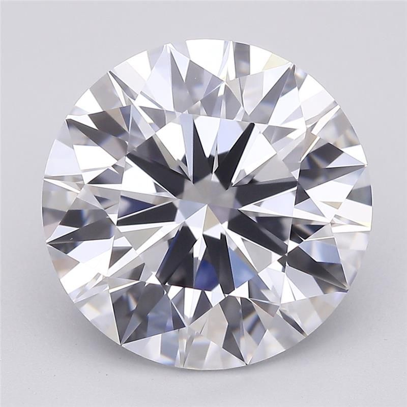 4.08 ct F Colour IF Clarity Round Shape Lab Grown Diamond
