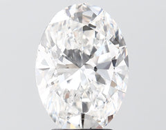 4.01 ct F Colour VVS2 Clarity Oval Shape Lab Grown Diamond