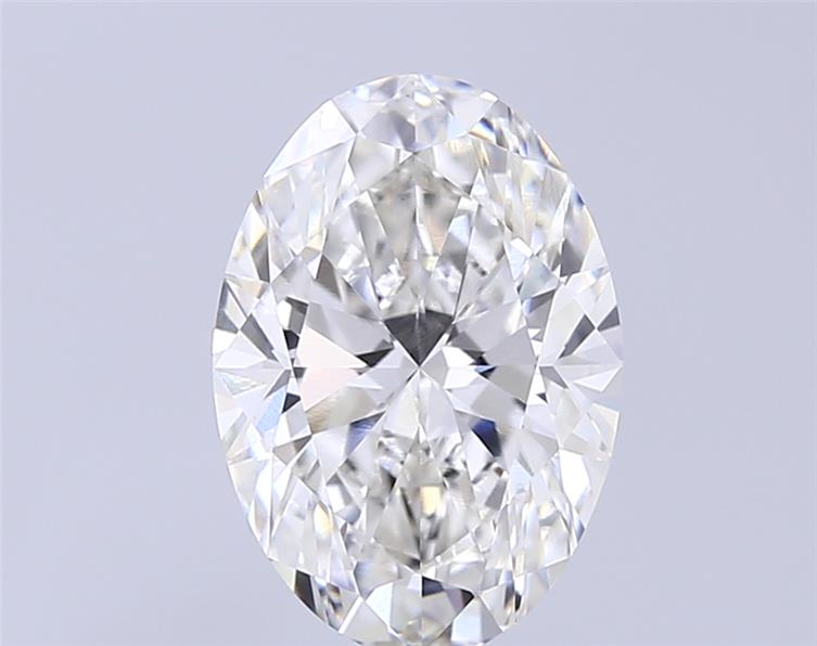 3.09 ct F Colour VVS2 Clarity Oval Shape Lab Grown Diamond