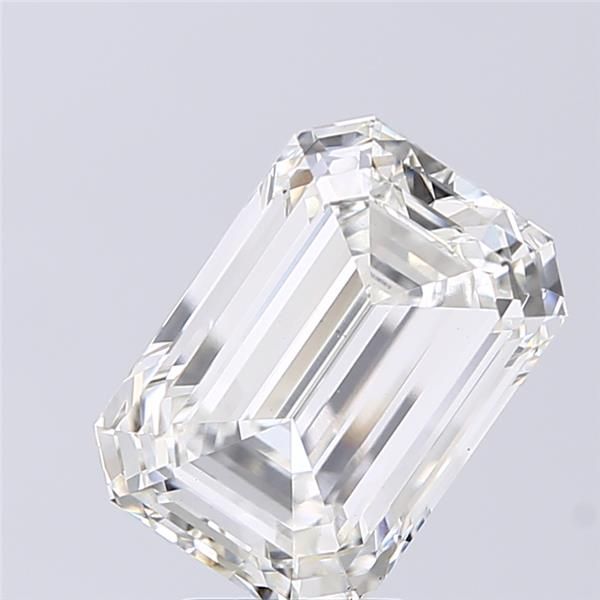 4.24 ct H Colour VVS2 Clarity Emerald Shape Lab Grown Diamond