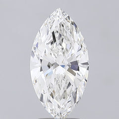 3.0 ct E Colour VVS2 Clarity Marquise Shape Lab Grown Diamond