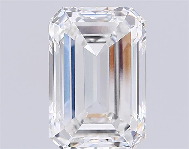6.01 ct E Colour VVS2 Clarity Emerald Shape Lab Grown Diamond