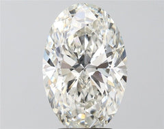 4.05 ct G Colour VVS2 Clarity Oval Shape Lab Grown Diamond