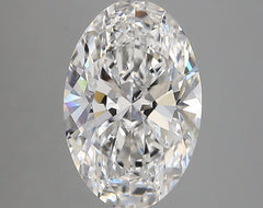 2.85 ct F Colour VVS1 Clarity Oval Shape Lab Grown Diamond