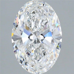 3.09 ct E Colour VVS2 Clarity Oval Shape Lab Grown Diamond