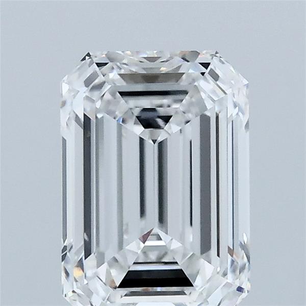 1.51 ct D Colour VVS2 Clarity Emerald Shape Lab Grown Diamond