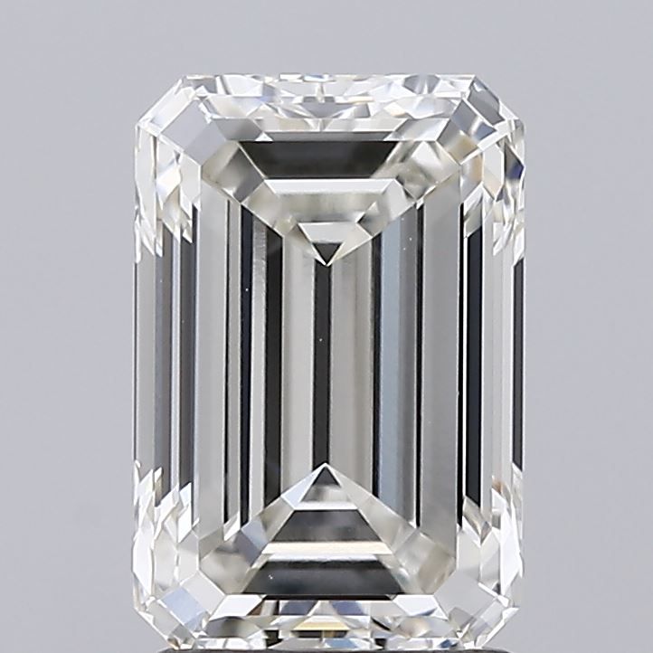 2.04 ct H Colour VVS2 Clarity Emerald Shape Lab Grown Diamond