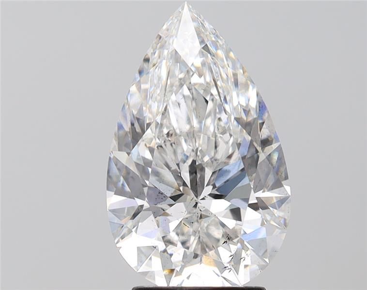 3.01 ct E Colour SI1 Clarity Pear Shape Lab Grown Diamond